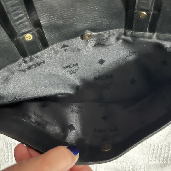 MCM leather document bag / laptop bag / soft briefcase - Picture 2 of 16